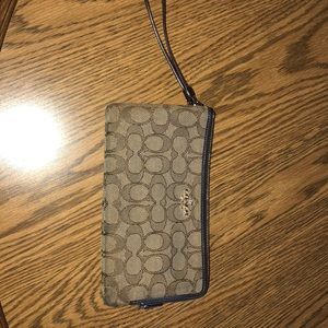 Coach wristlet